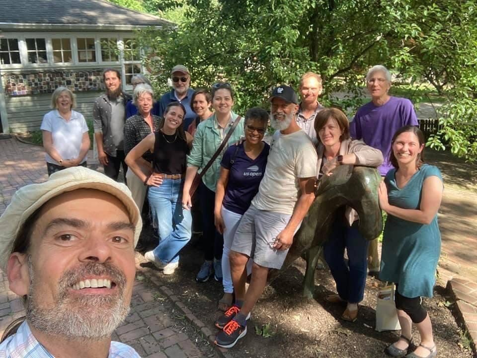 Rose Valley Selfie WEM volunteers and staff with volunteers from Rose Valley Museum