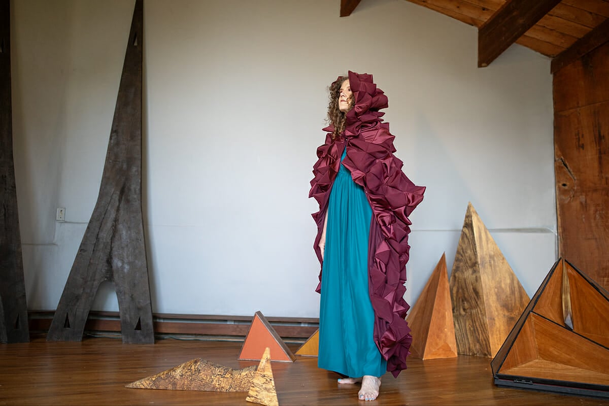 Martha McDonald, The Wood is Singing in Color. Photo by Brooke Sietinsons, courtesy of the artist.